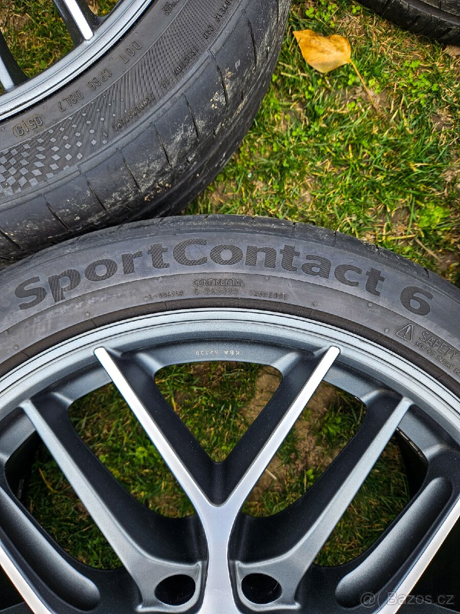 BBS CC-R R19 5x112 Graphite Diamondcut + TPMS - 7