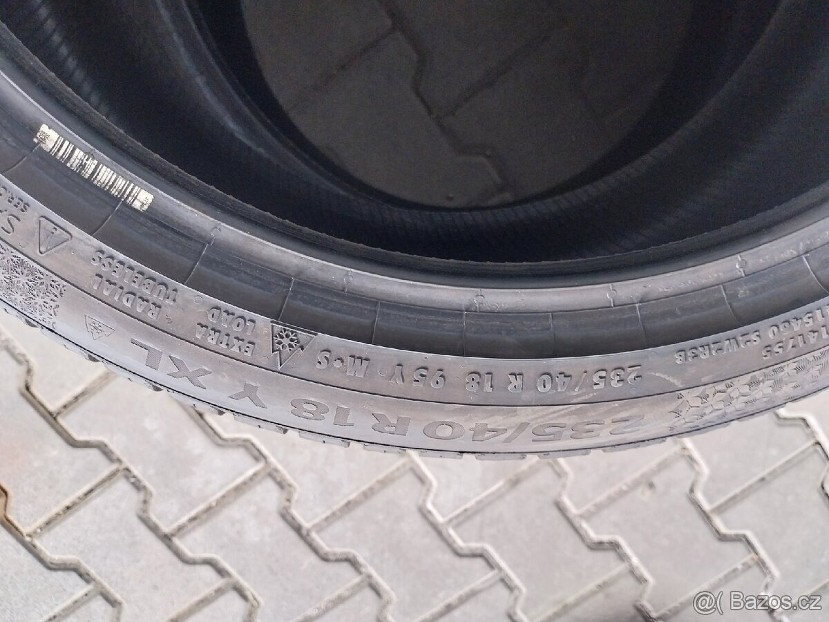 Prodám 2 x pneu Continental 235/40/18 celoroční - 7