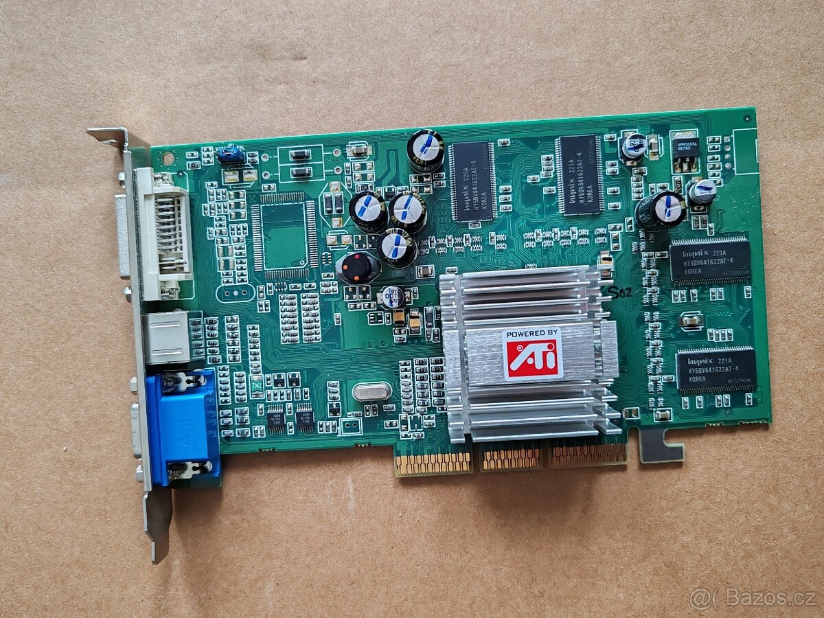Grafická karta, Radeon 9000 64m ddr tvo - 7