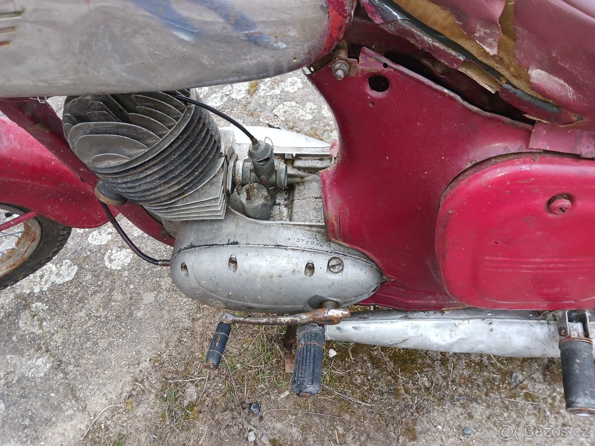 Jawa, čz 125,175 - 7