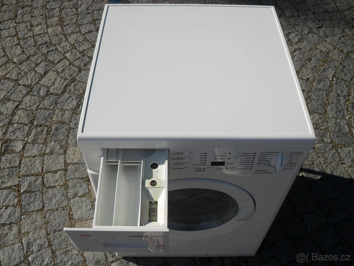 KOMBINOVANÁ PRAČKA AEG SE SUŠIČKOU-6KG,LCD,ELEKTRONICKÉ SUŠE - 7