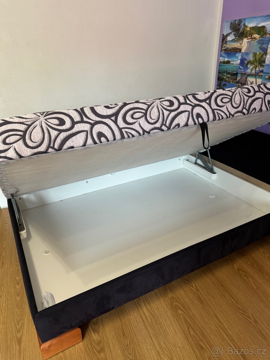 postel s úložným prostorem 140/200 - 7