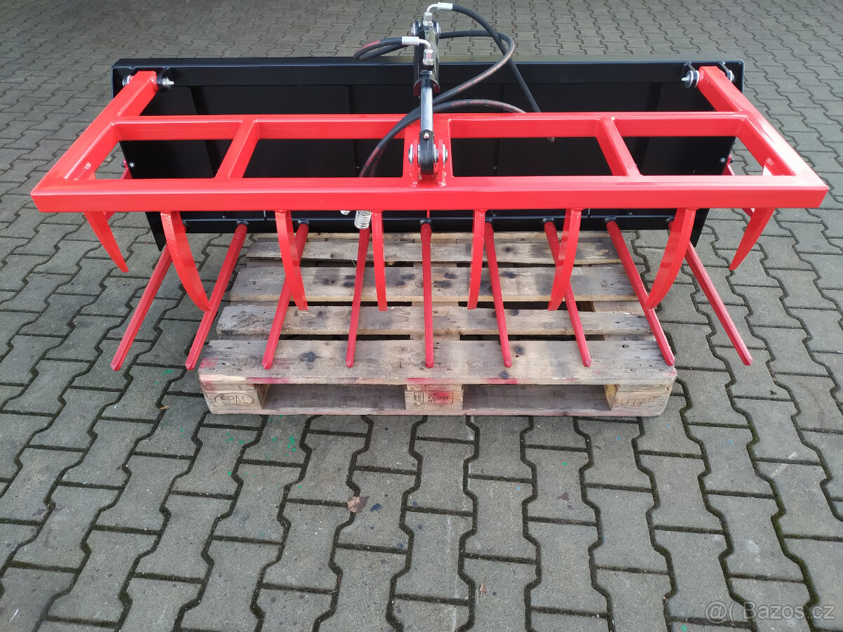 Drapákové vidle na smykový nakladač BOBCAT - 7