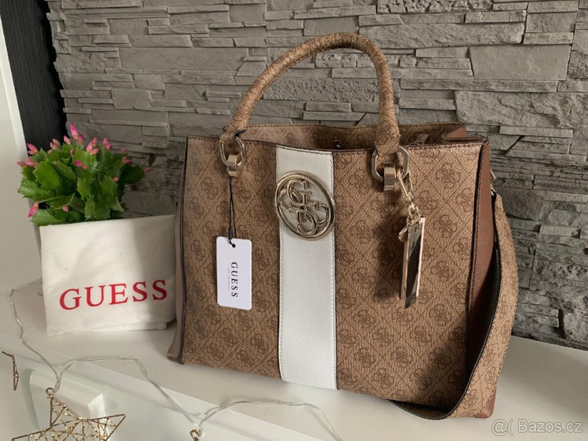 Luxusní kabelka GUESS = ORIGINÁL = NOVÁ = - 7