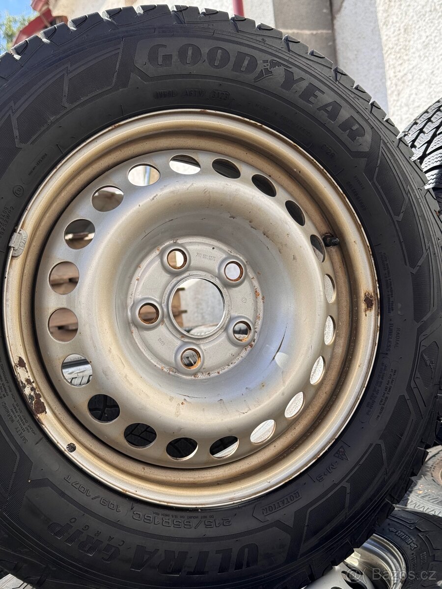 215/65 R16C Transporter T6 T5 / Multivan zimní sada - 7