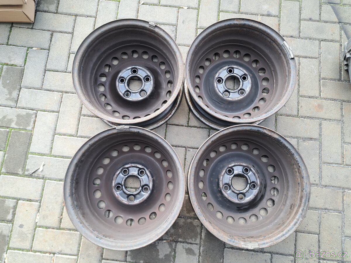 Volkswagen T5, T6 - plechové disky 16", - 7