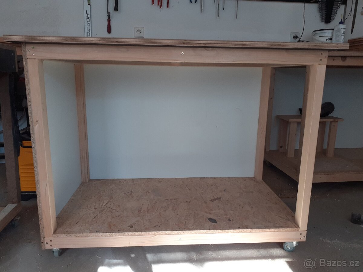 Pracovní dílenský stůl, ponk - 7