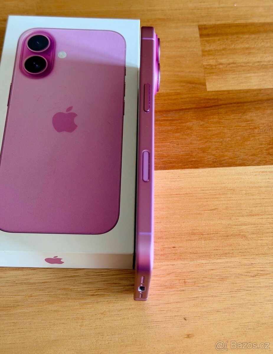 iPhone 16 Pink BATERIE 100% TOP - 7