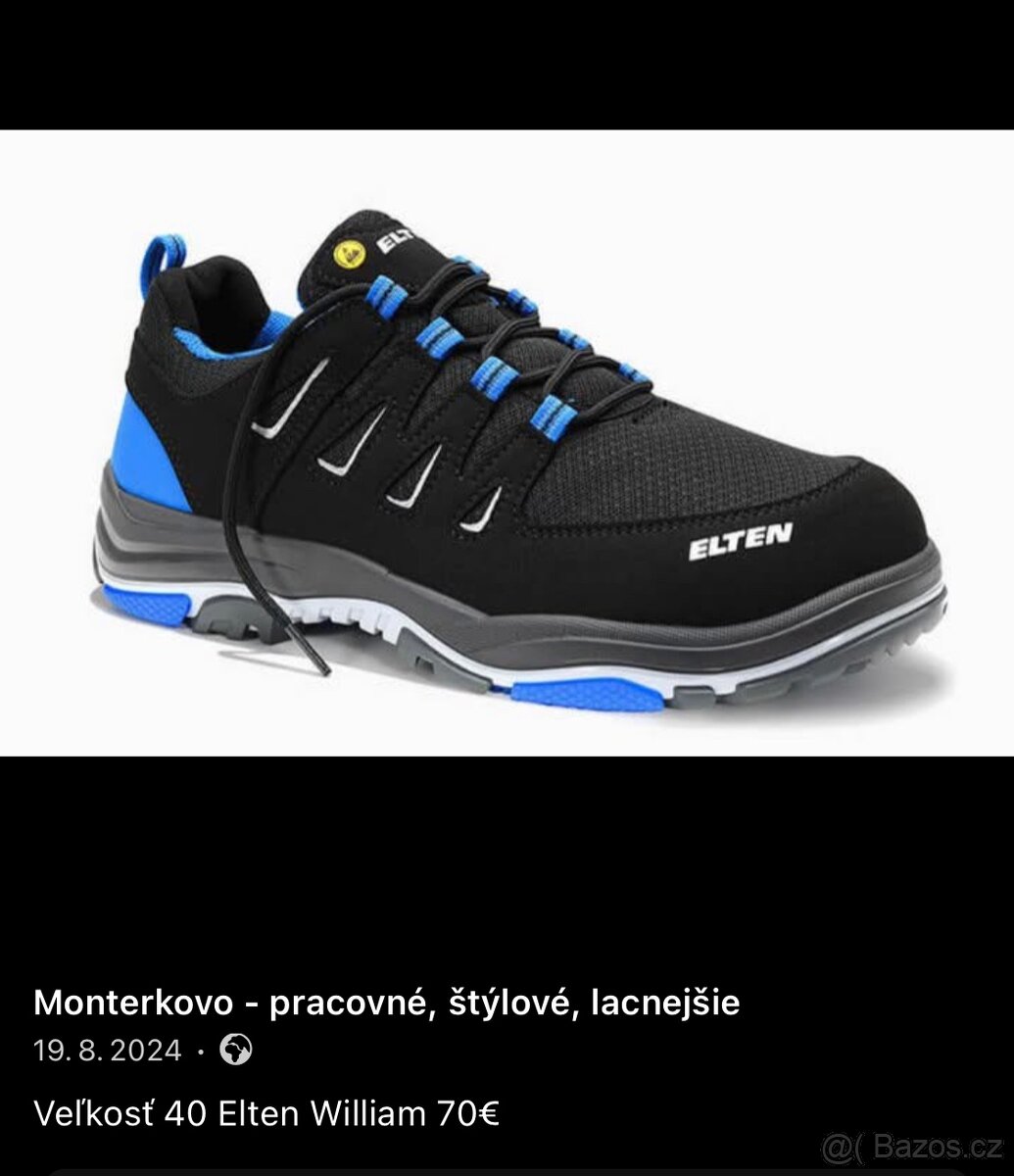 Pracovní boty MIX velikost 40 - 7