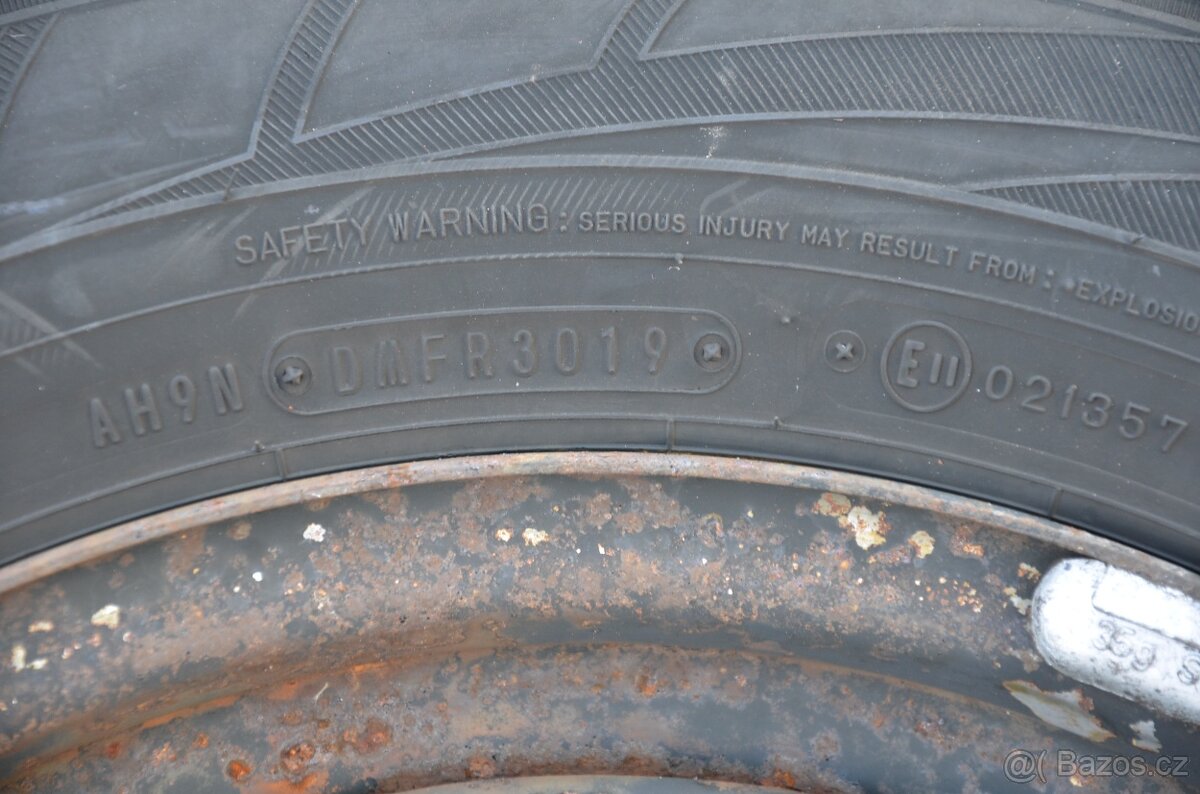 Octavia 2, Caddy, Touran, Golf - zimní kola 15" - 7