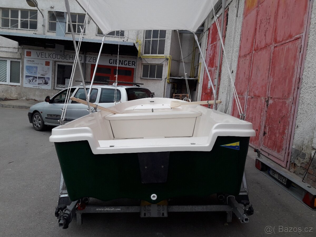 Rybářský člun, pramice, veslice, loď NIKOL 400 - 7