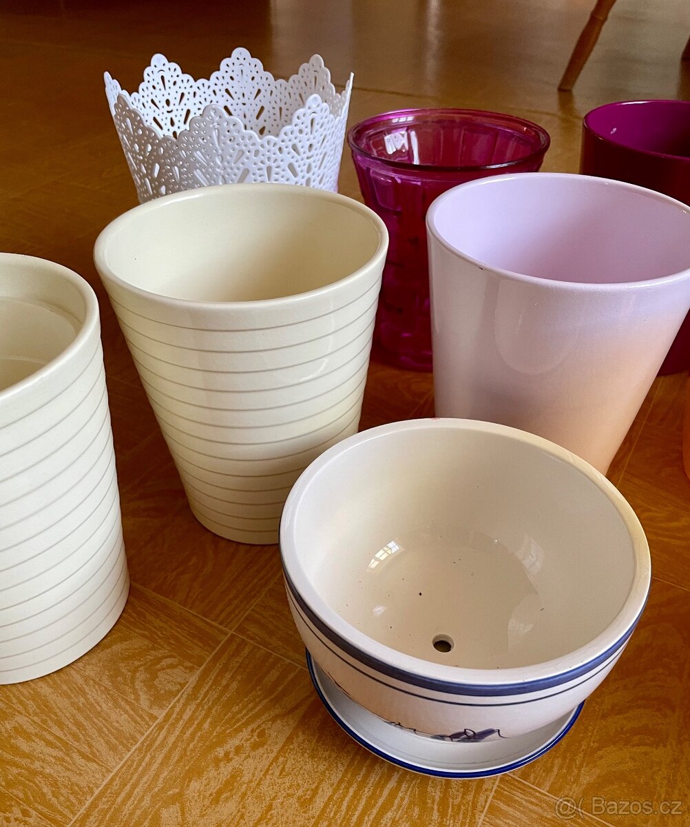 Barevné květináče pro pokojové rostliny - 7