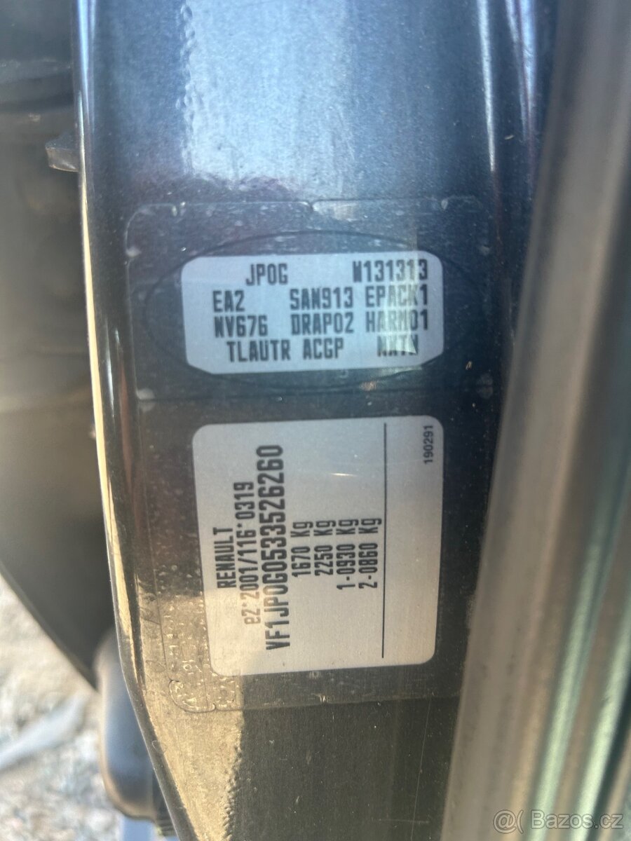 Renault Modus 1,5DCI 50KW K9KM7 náhradní díly - 7