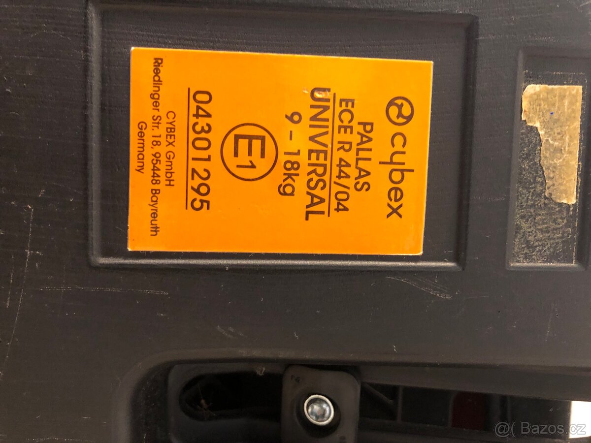 Dětská sedačka Cybex Pallas (9-36Kg) - 7