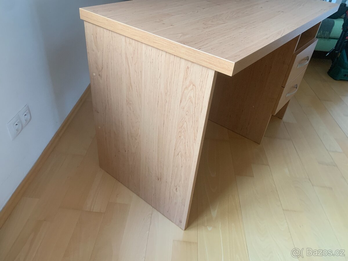 Psací stůl dřevotříska barva olše 60x120 A - 7