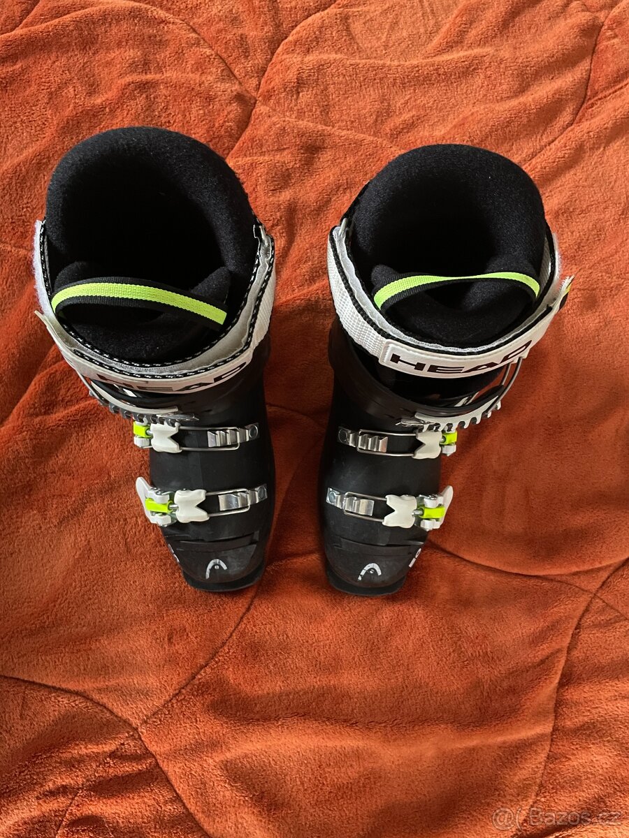 Univerzální lyže Nordica 130 cm +lyžáky Head 36-37 - 7