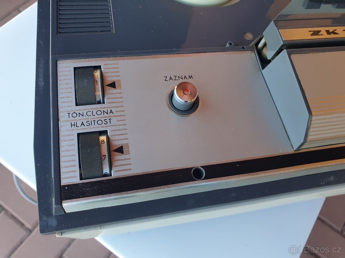 Kotoučový magnetofon unitra grundig - 7