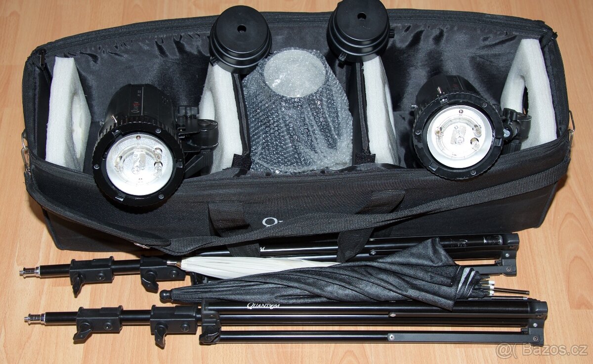 Souprava studiových blesků Quantuum SQ-301 Doprava ZDARMA - 7