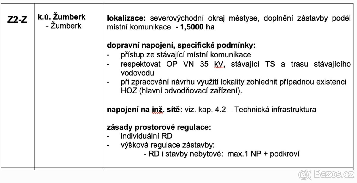 Stavební a zemědělské pozemky 57 748 m² – Žumberk - 7