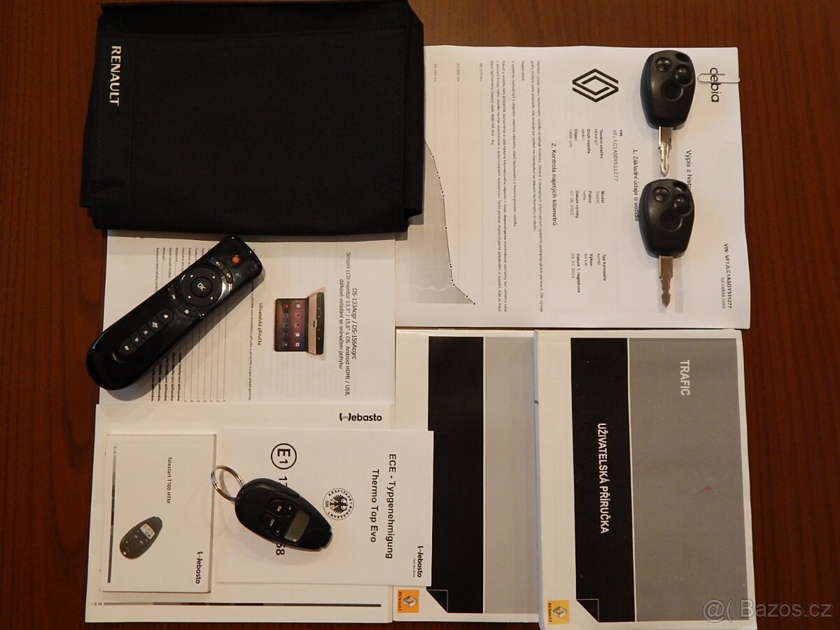 Renault Trafic 2.0 DCI-BLACK EDITION-ČR-76 000 KM-WEBASTO - 7