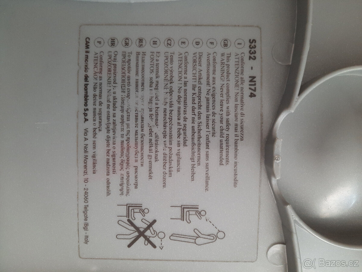 jídelní židlička CAM - 7