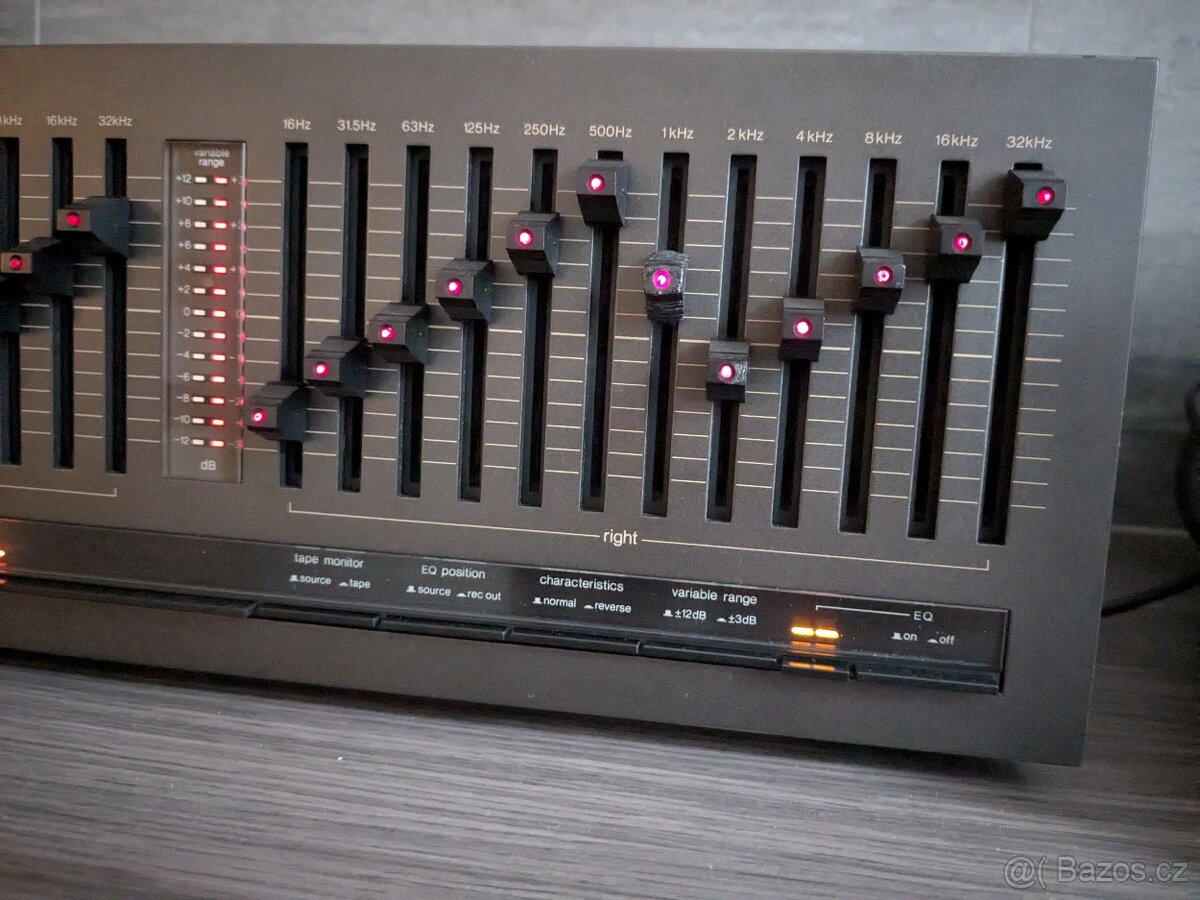 Technics deck + equalizér - 7