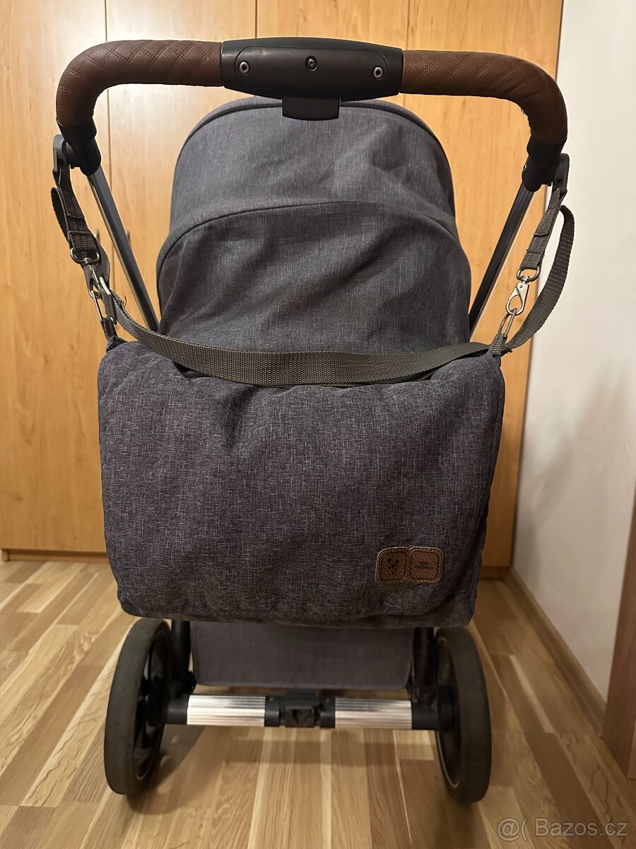 Kocarek ABC DESIGN 3 kombinace + ISO fix, taska a pláštěnka - 7
