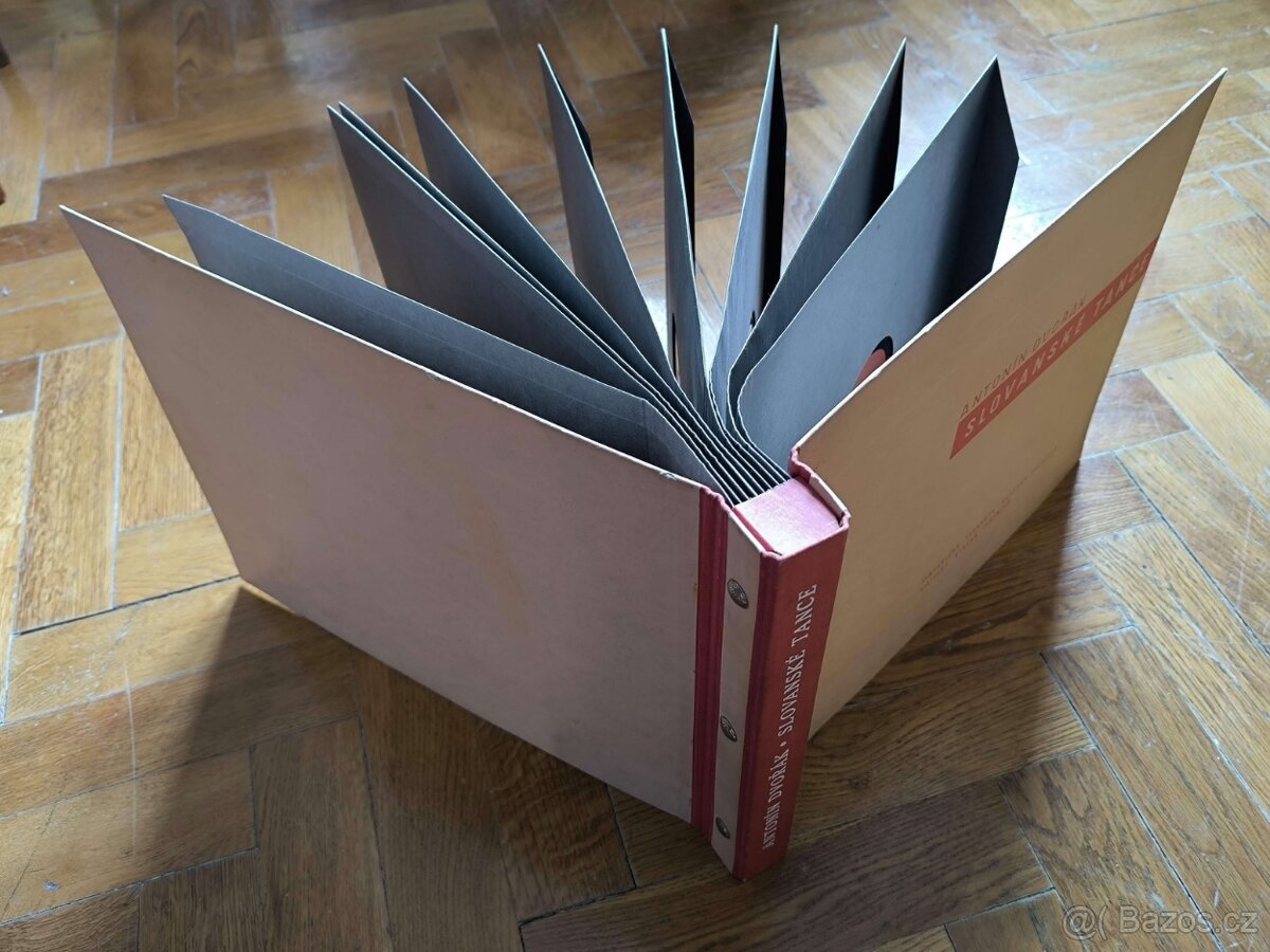 šelakové album - Antonín Dvořák, Slovanské tance - prodám - 7