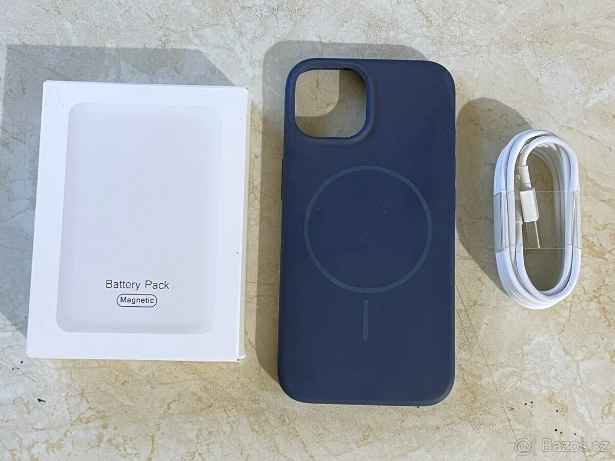 TOP STAV - Apple Iphone 13 128GB růžový baterie 100% - 7