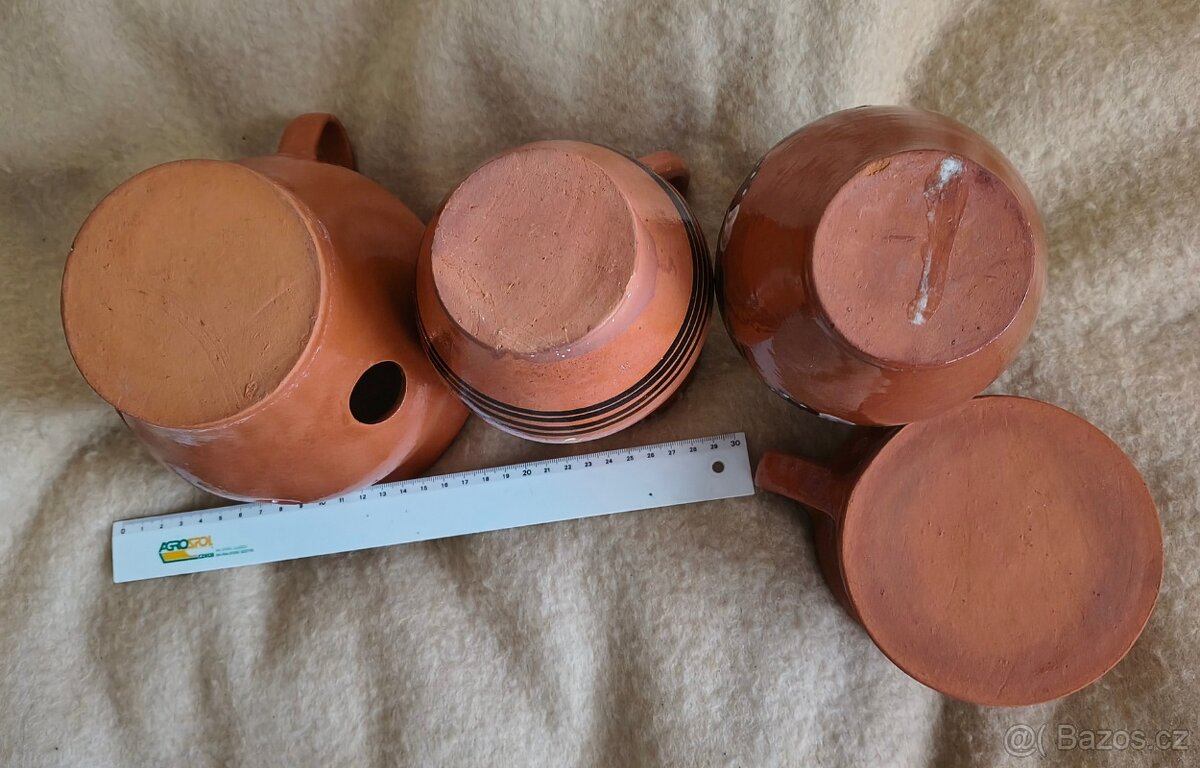 sada originální kolovečské keramiky - 7
