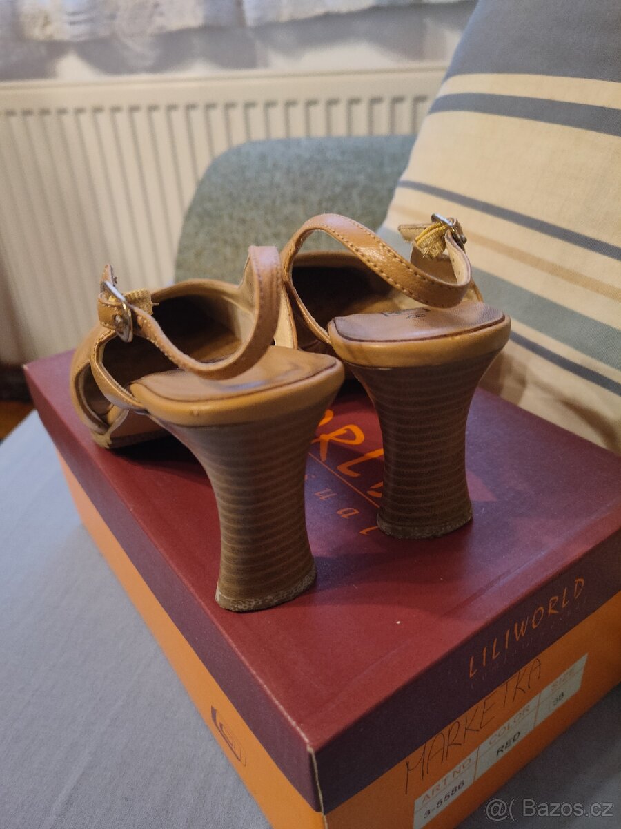 Kožené boty, vel.37 Tamaris - 7