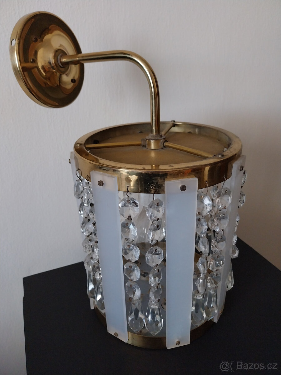 Velká nástěnná lampa Jablonex, 60tá léta - 7