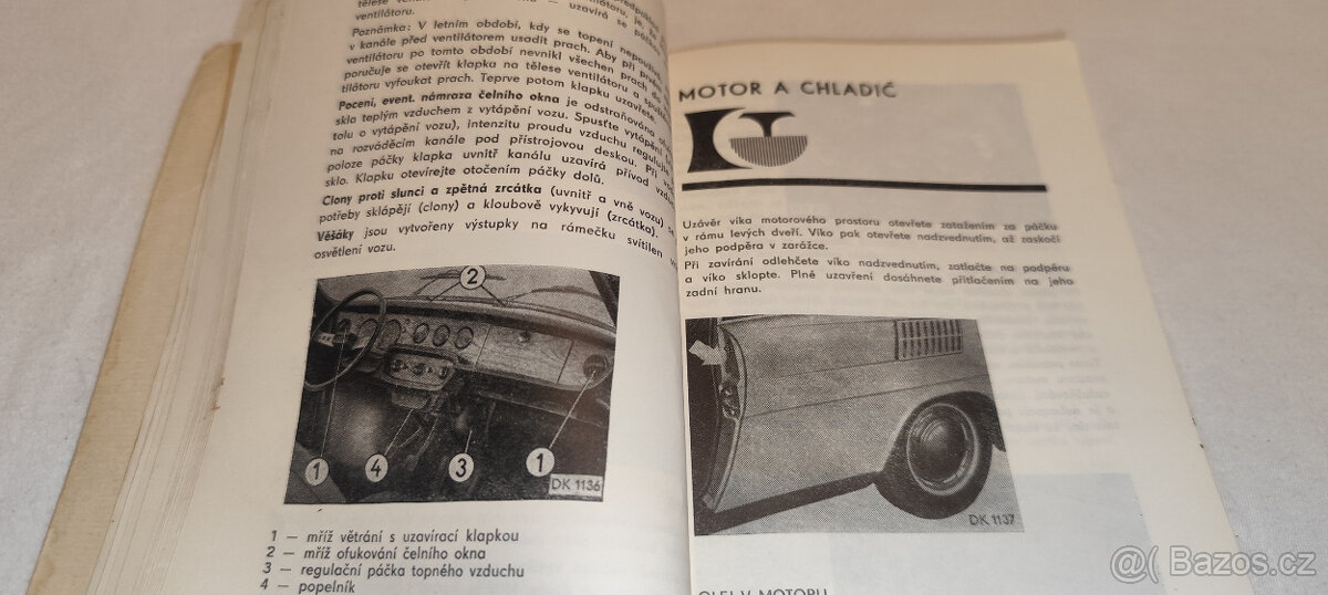 Škoda 110 R - návod k obsluze a údržbě - příručka Š110R - 7