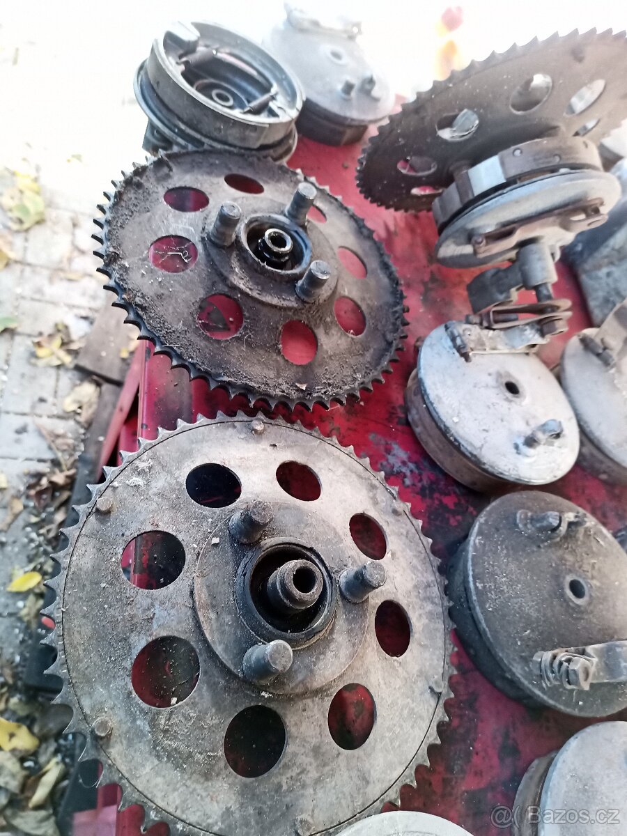 Jawa 50 pionýr , fichtl - 05,20,21,23 Mustang , Simson díly - 7