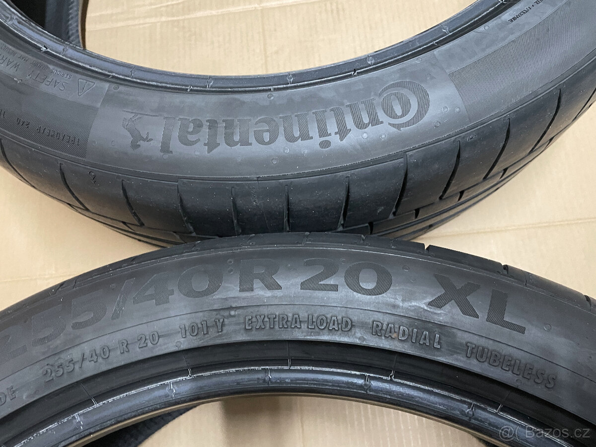 NOVÉ CONTINENTAL SportContact 6 A01 255/40/20 101Y DOT 2025 - 7