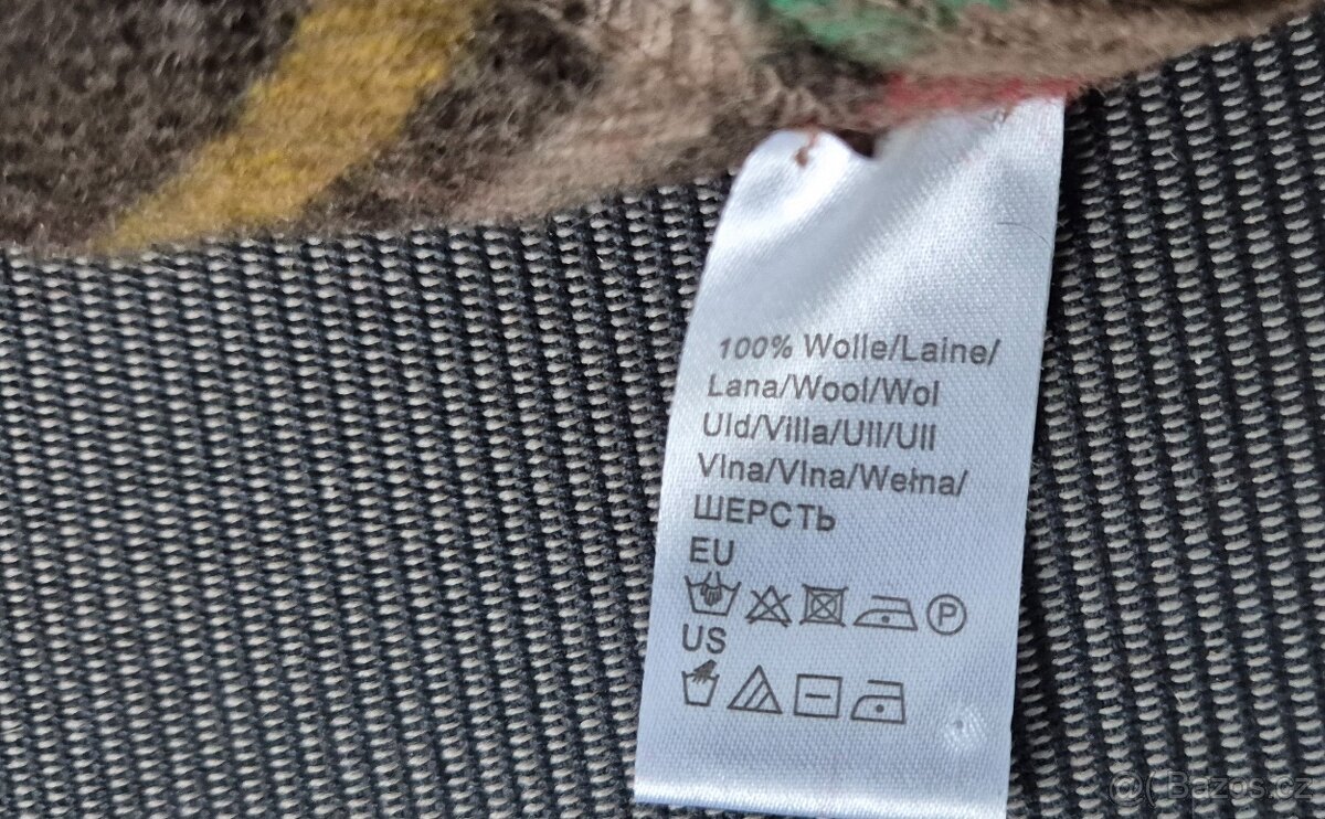 Nákrčník kulatá šála Fraas – 100 % vlna, tartan kostka - 7