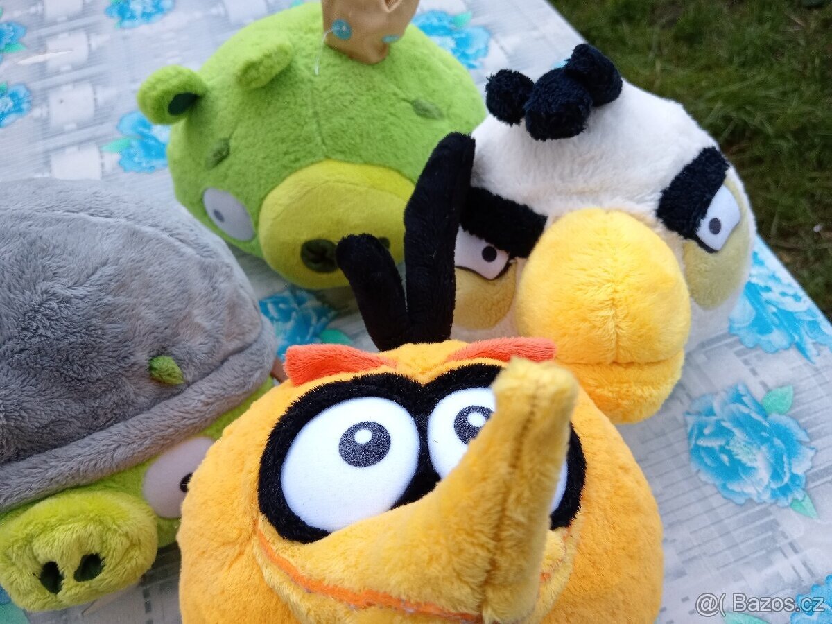 plyšáci Angry Birds hlavy - 7