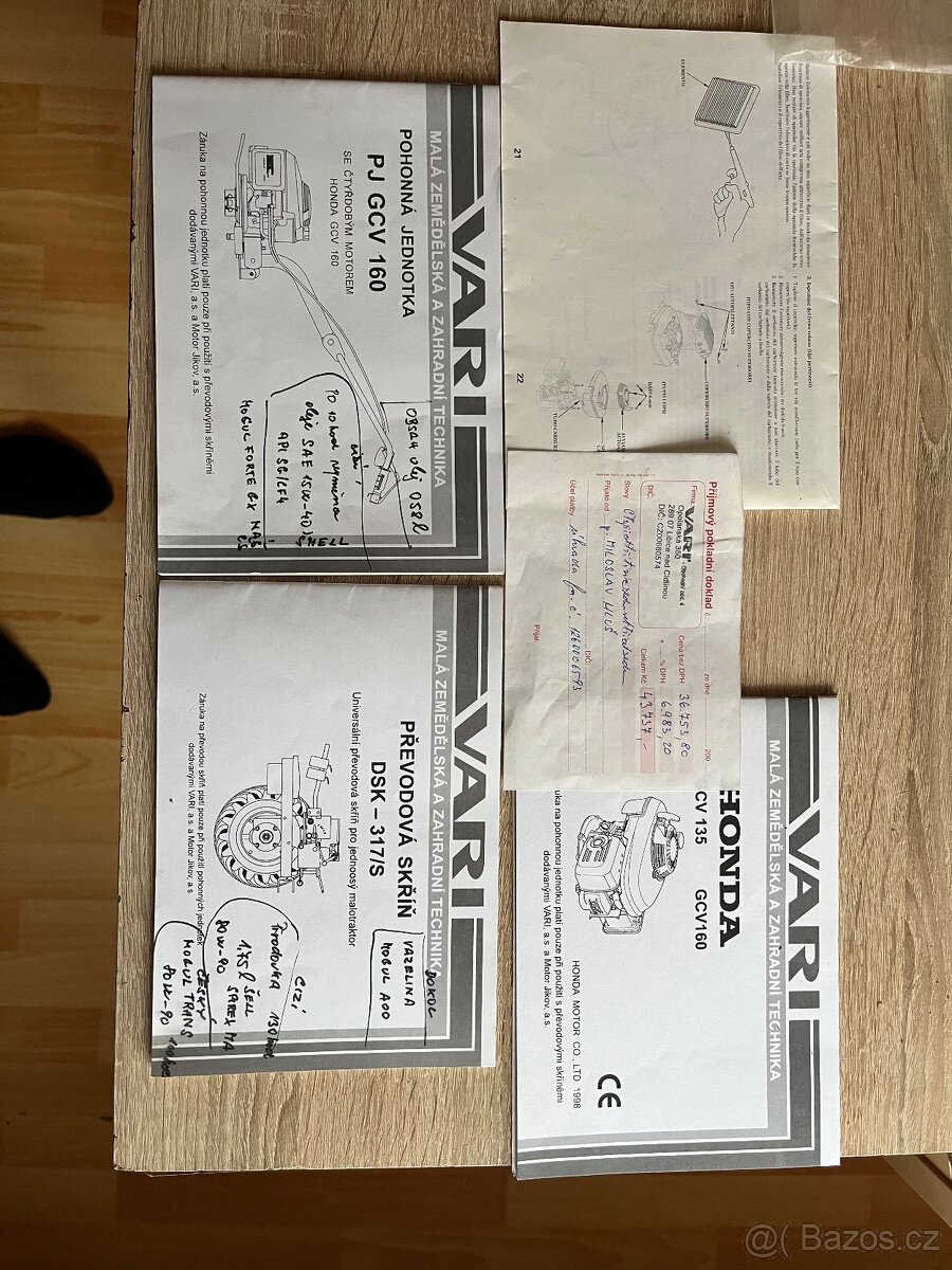 Vari honda gcv 160 - 7