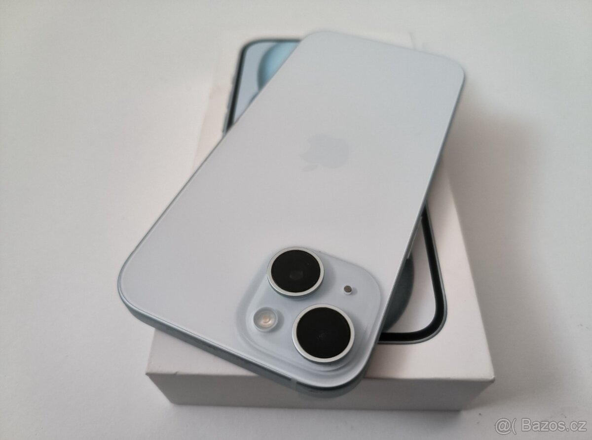 apple iphone 15 128gb Blue / Batéria 88% - 7