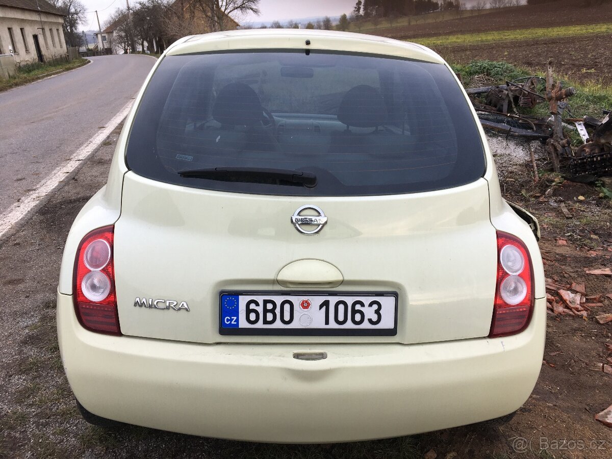 NISSAN Micra použité díly - 7