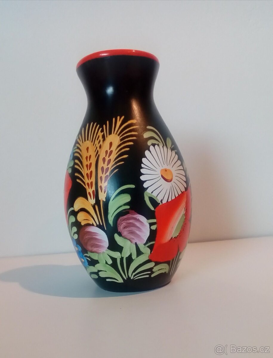 Stará váza a talíř , Jihočeský porcelán - 7