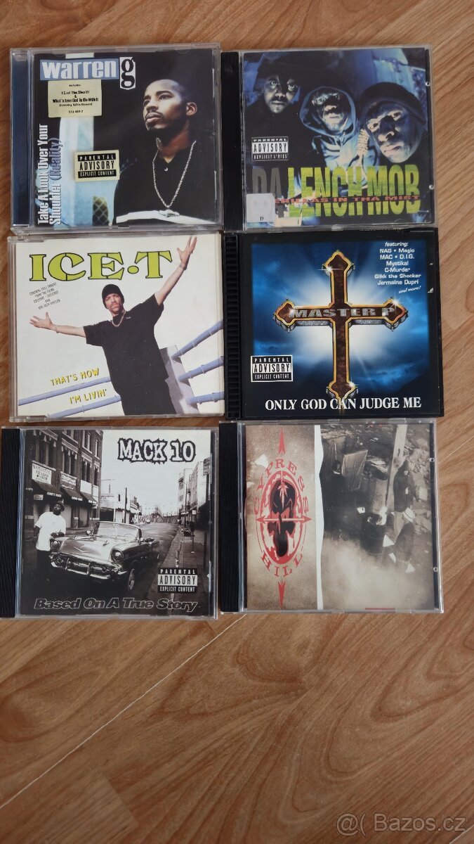 Ice-T, Master P, Cypress Hill atd Cd's - 7