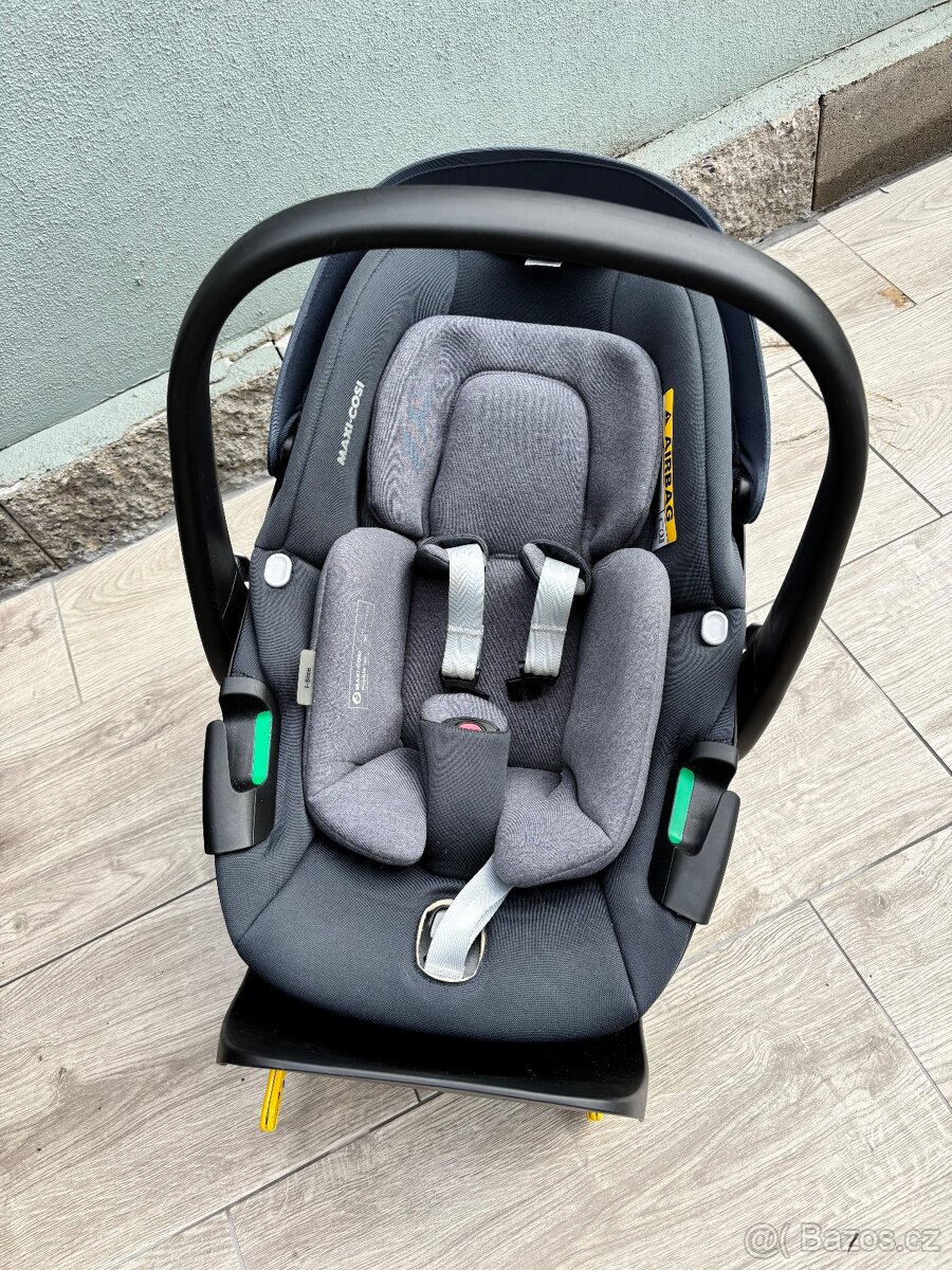 Kočárek 2v1 Jasmine Daisy Soft 05 Mocca a vajíčko Maxi Cosi - 7