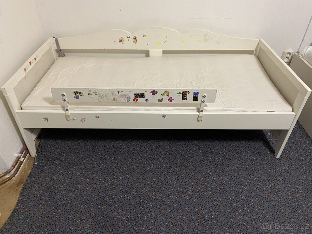 Dětská postel ikea,+matrace a rošt - 7