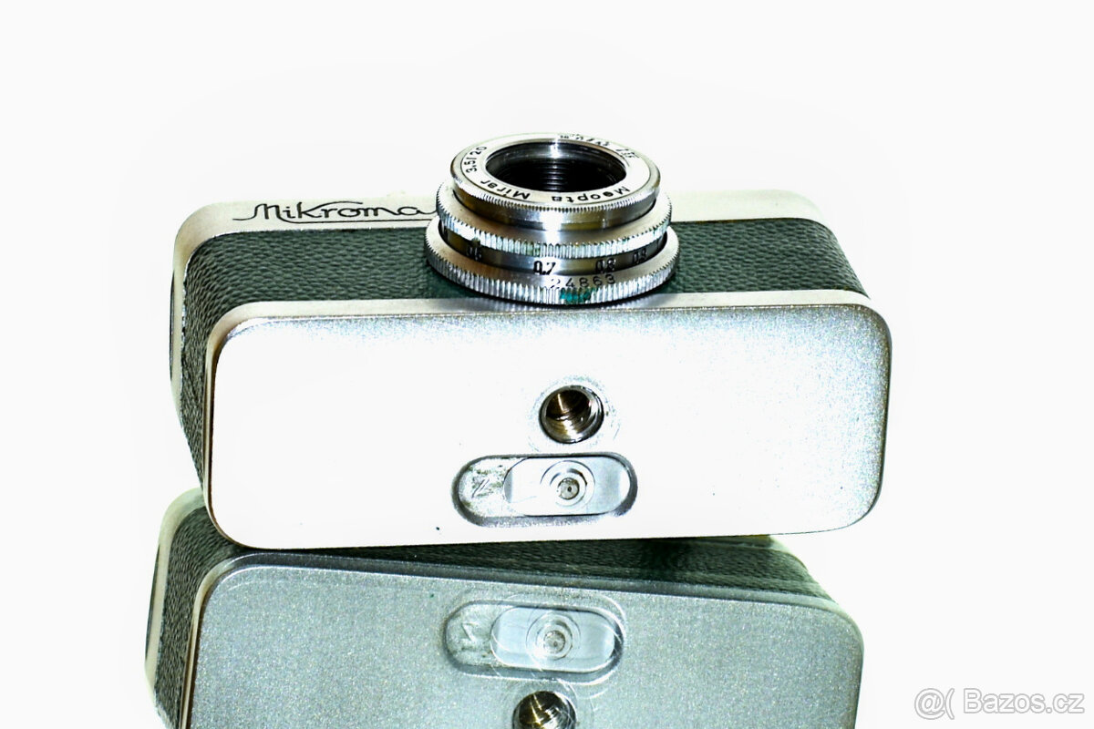 Mikroma II Meopta TOP STAV tmavě zelená FUNKČNÍ - 7