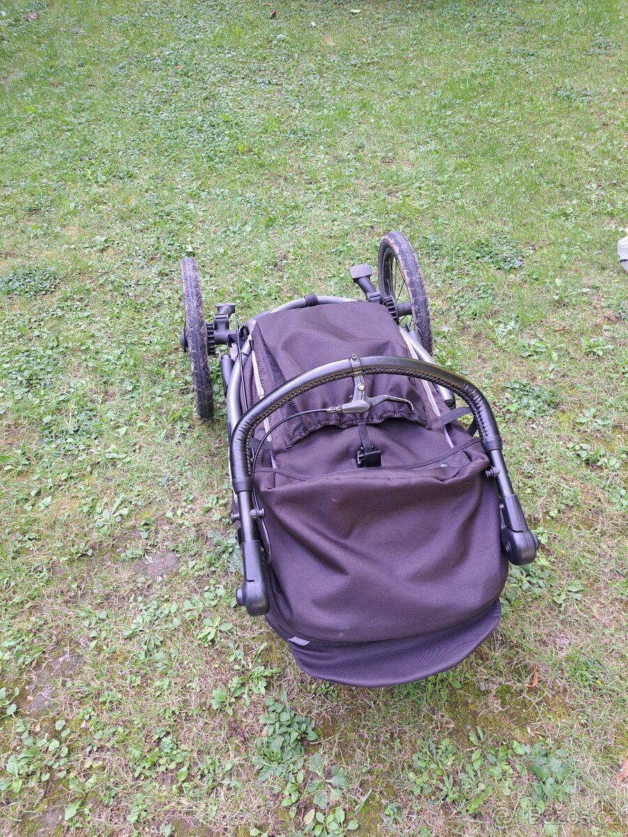 Kočárek X-lander a Maxi-cosi autosedačka Cabrio-fix s bází - 7