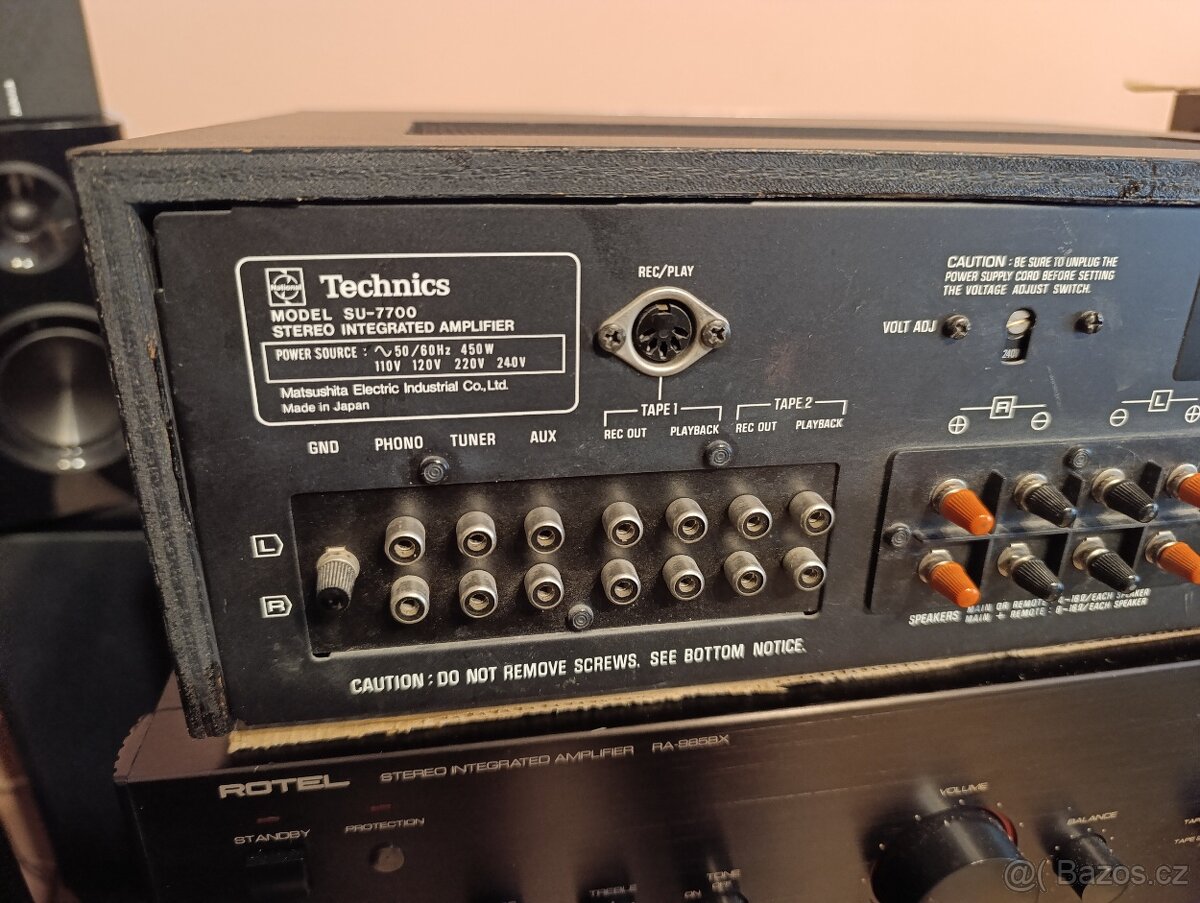 Sestava Technics SU-7700, ST-7300, RS-615 VINTAGE - 7