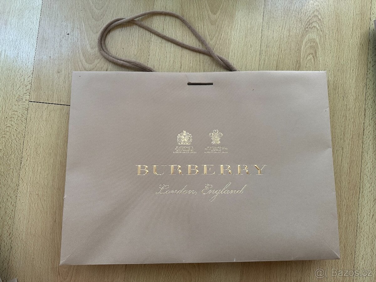 Papírové tašky značky BURBERRY - 7