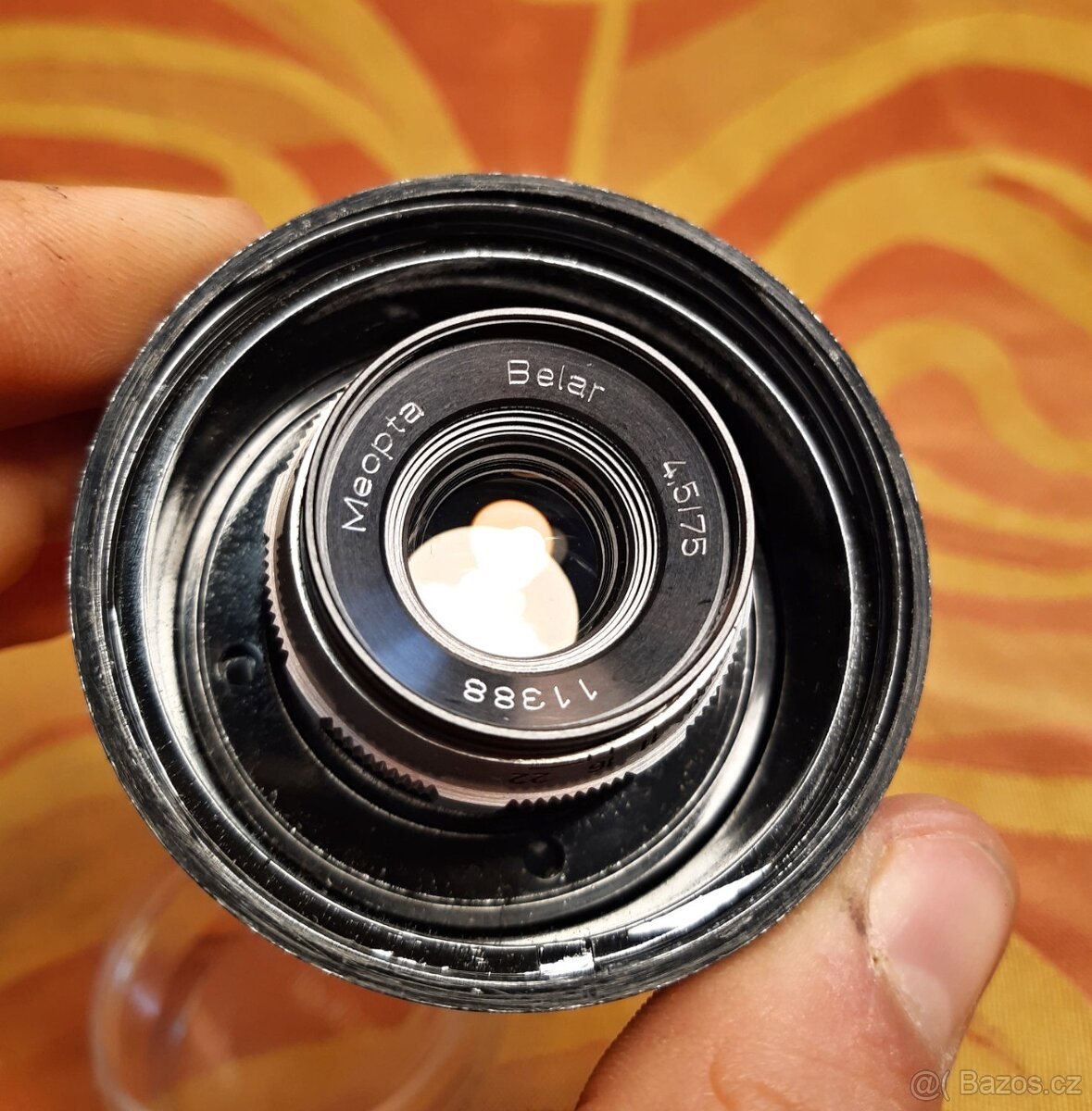 Zvětšovací objektiv Meopta Belar 4.5/75 pro 6x6 - 7