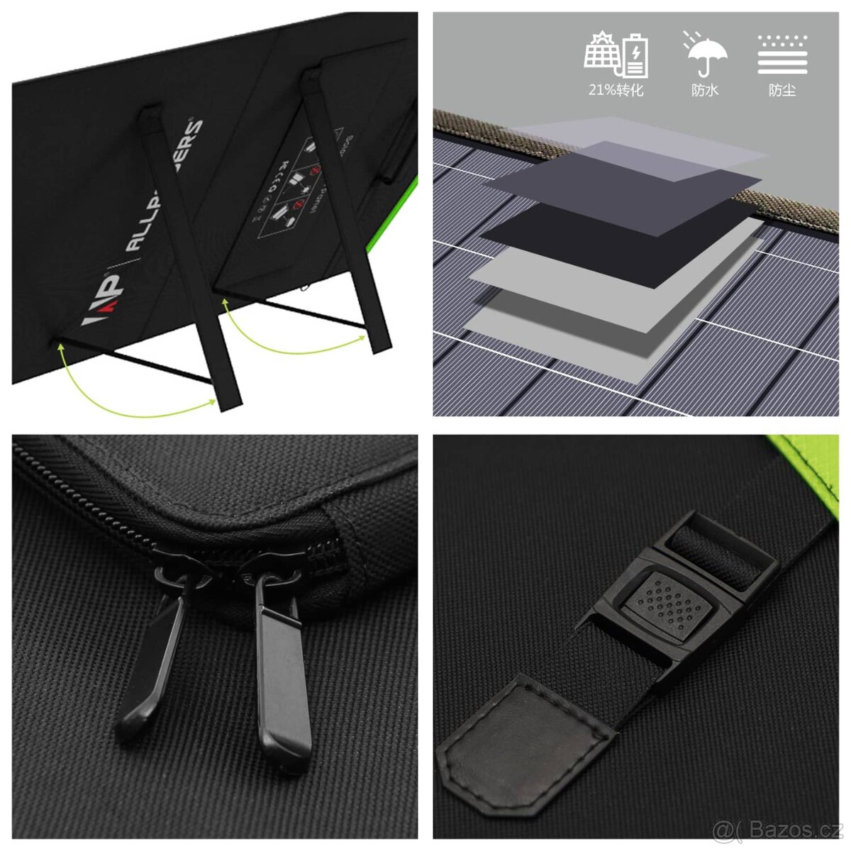 Fotovoltaický panel Allpowers AP-SP-029-BLA 140W - nový - 7